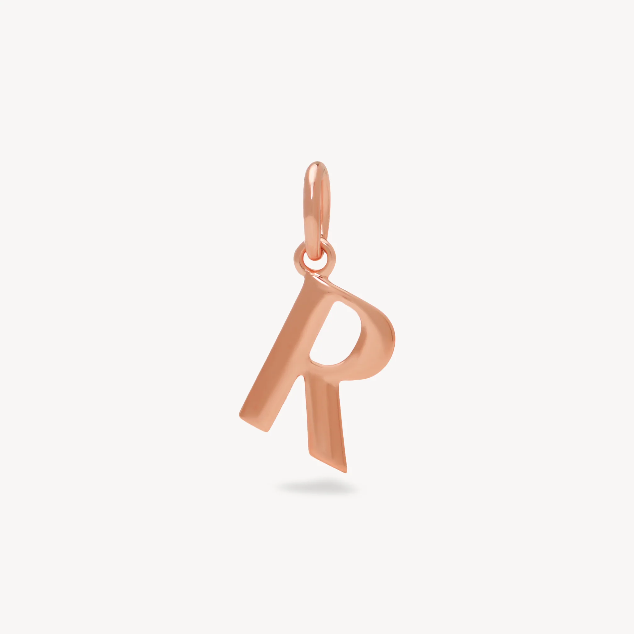 14k Rose Gold Vermeil Letter Necklace - Image 20