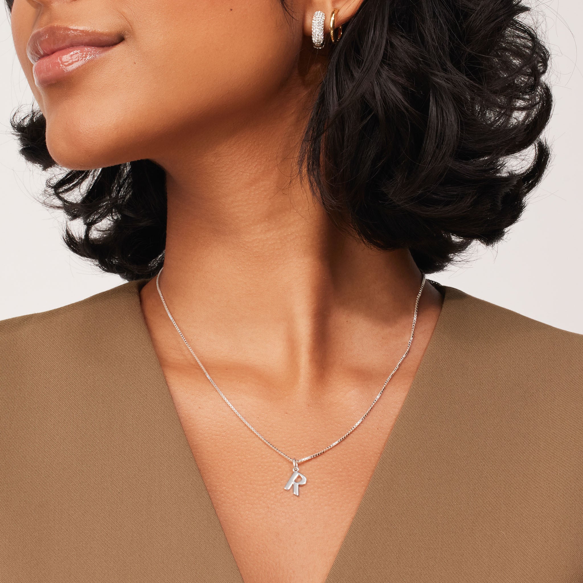 Box Chain Slider Necklace - Image 8