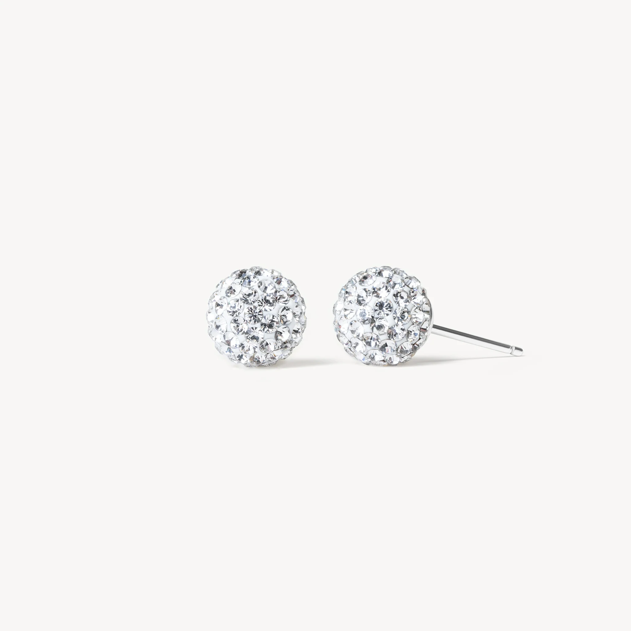 Small Birthstone Sparkle Ball™ Stud Earrings - Image 4