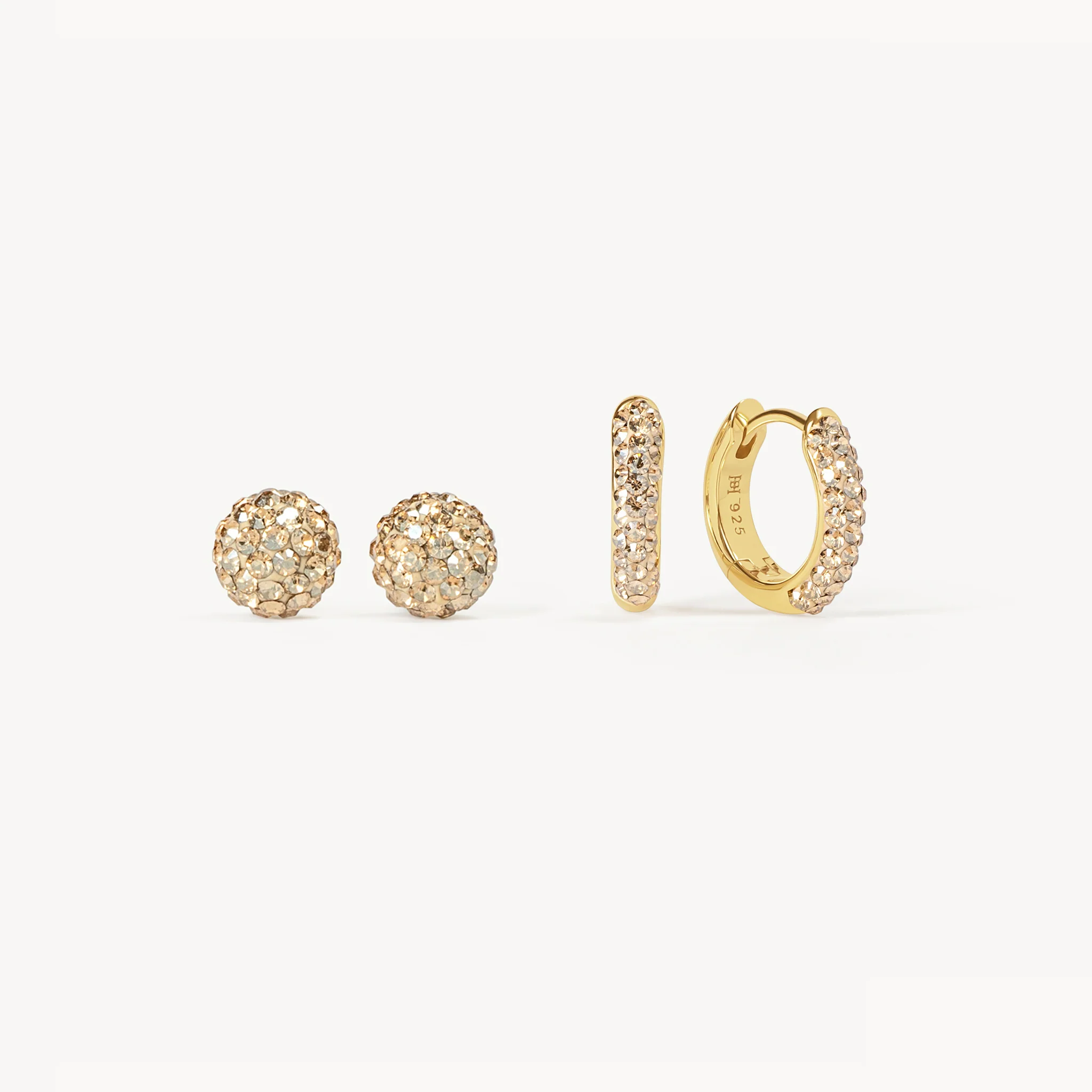 Always On Sparkle Hoops and Studs Gift Set - Image 8