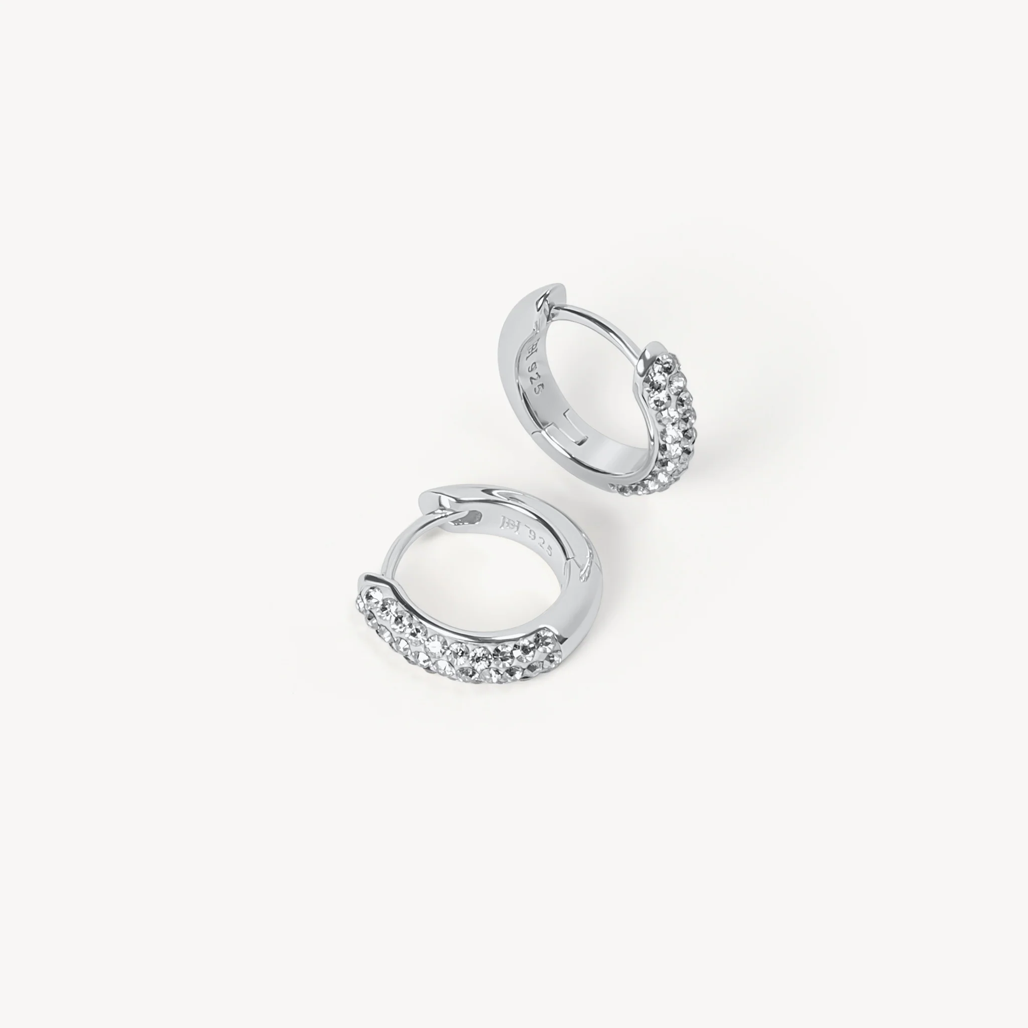 Always On Sparkle Hoop Earrings - Image 13