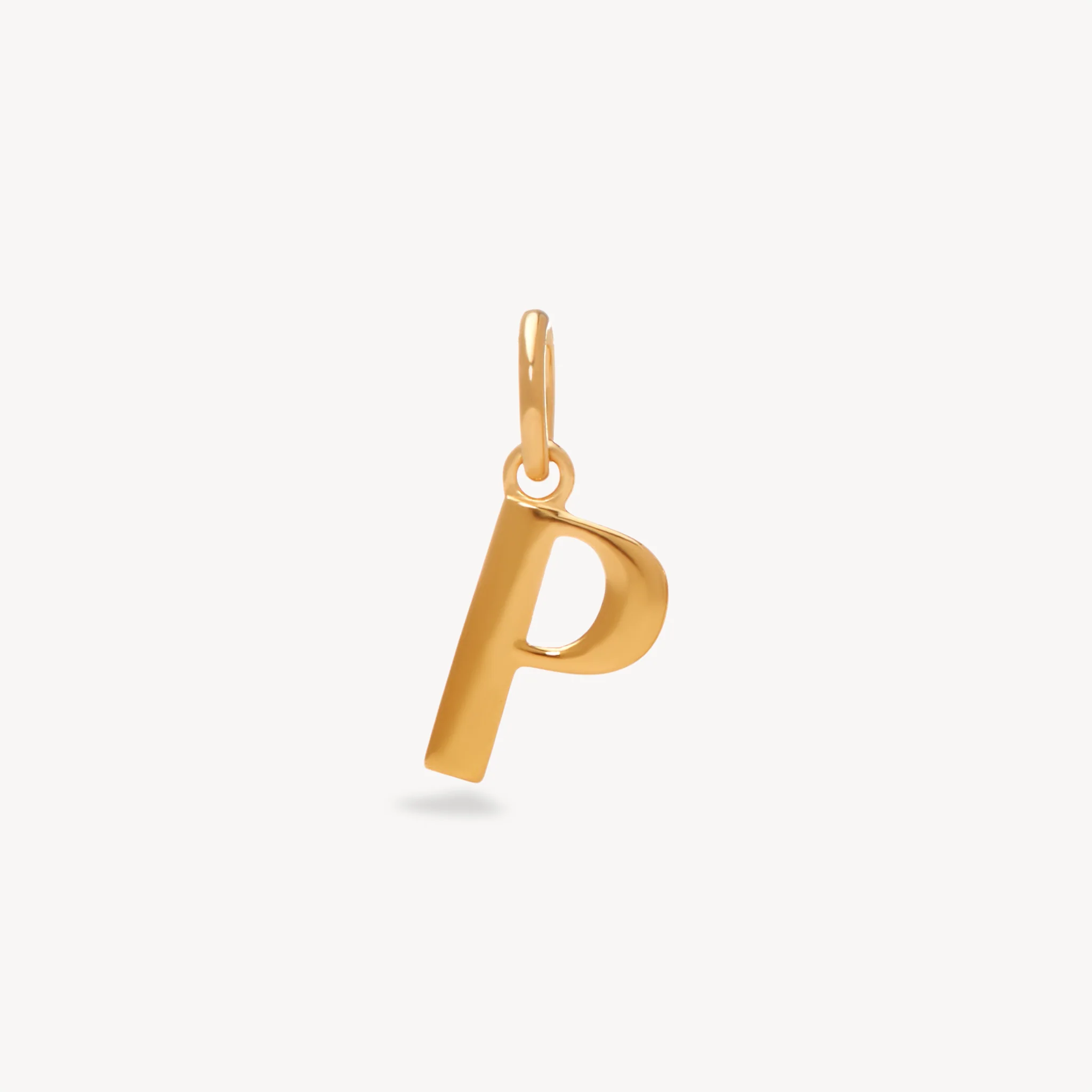 14k Gold Vermeil Letter Necklace - Image 18