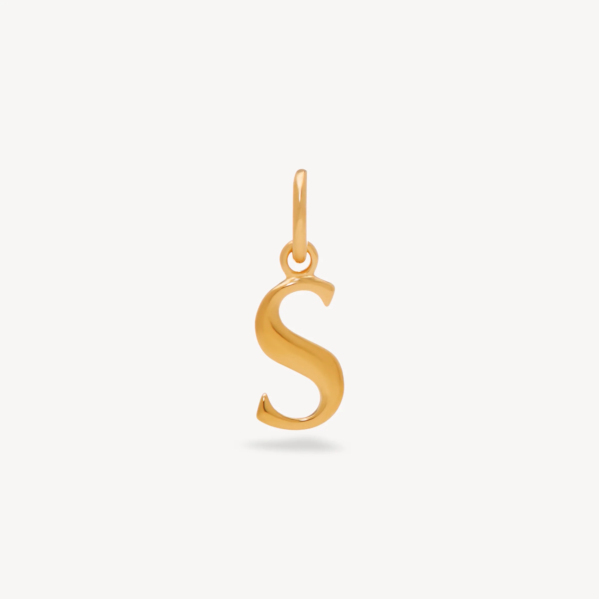 14k Gold Vermeil Letter Necklace - Image 21
