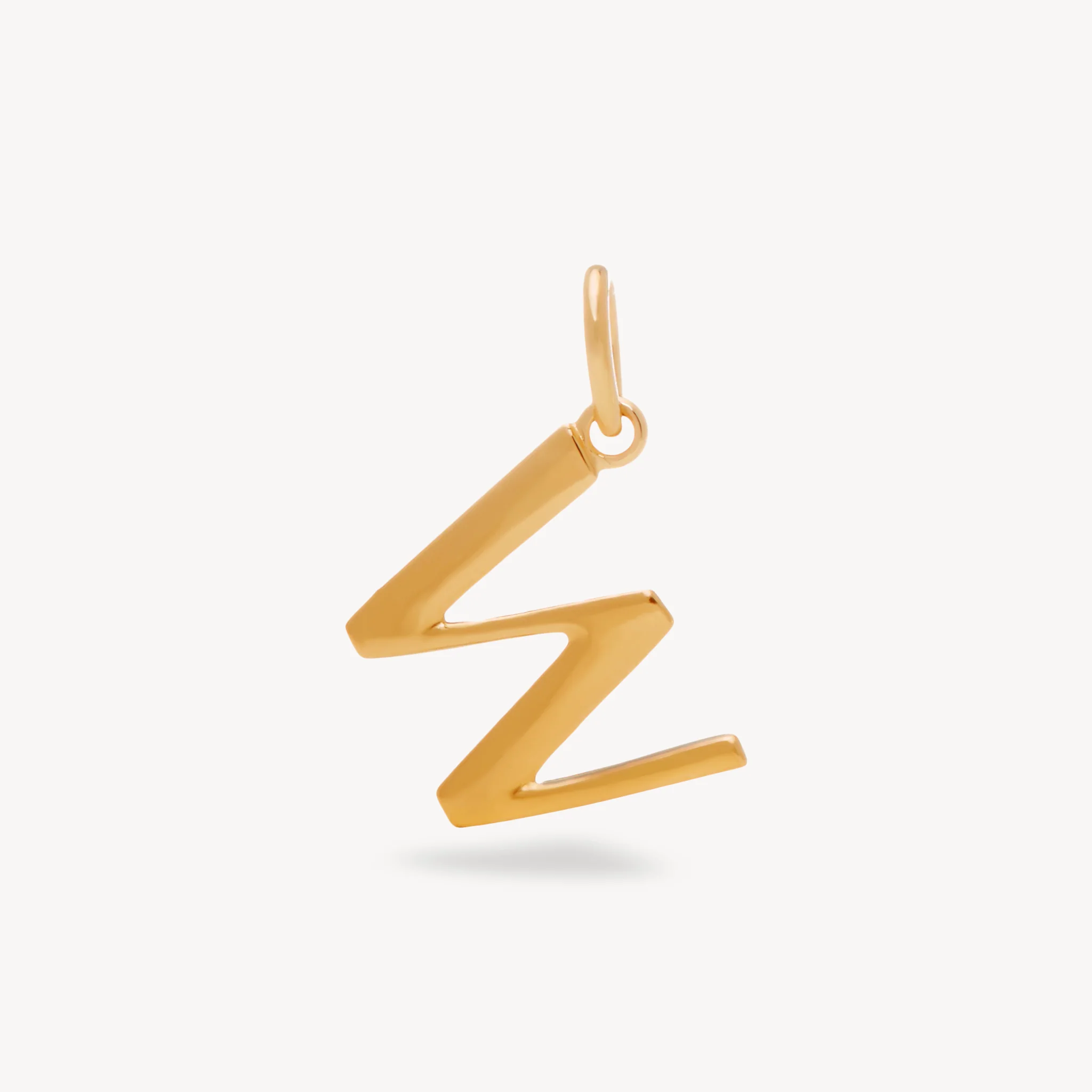 14k Gold Vermeil Letter Necklace - Image 25