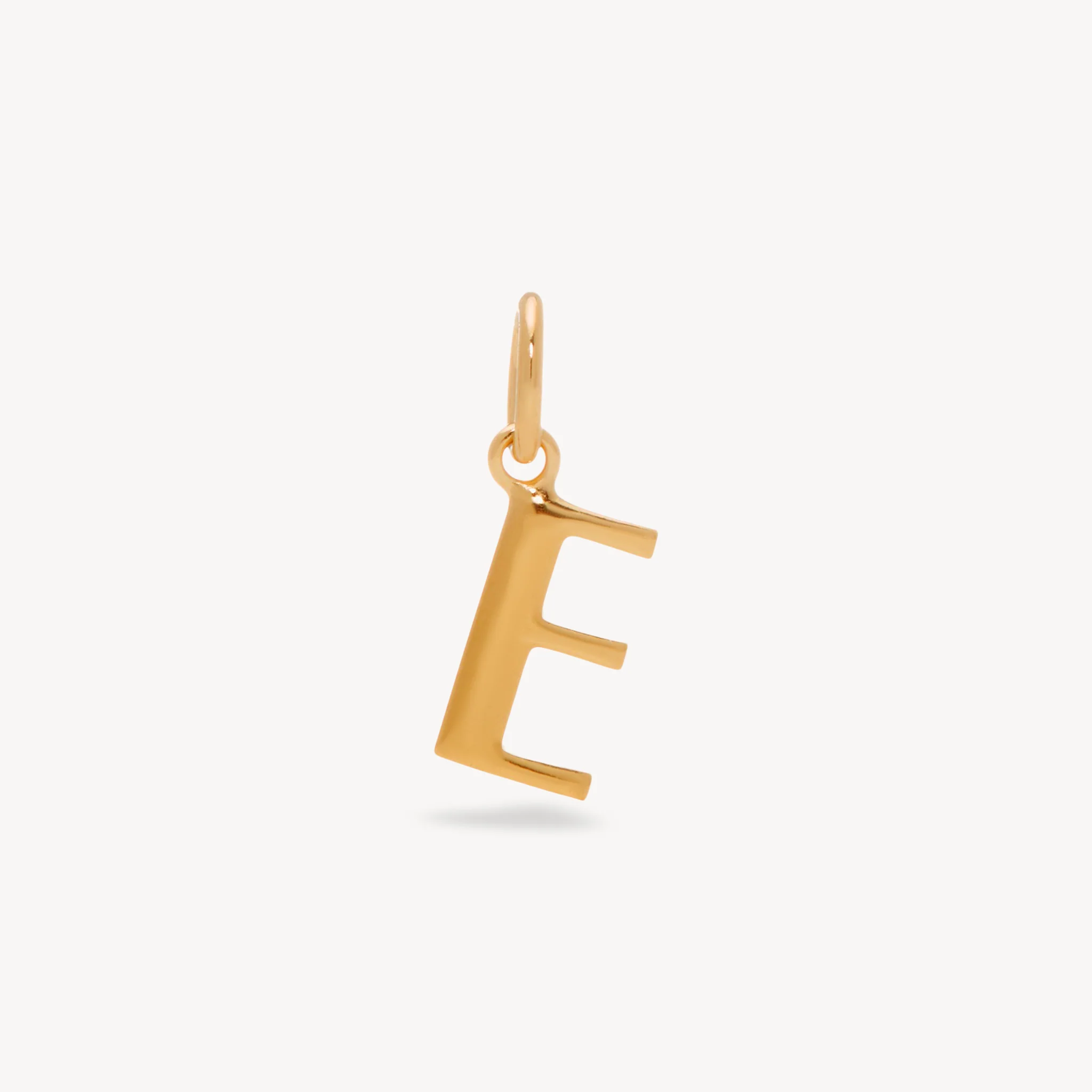 14k Gold Vermeil Letter Necklace - Image 7