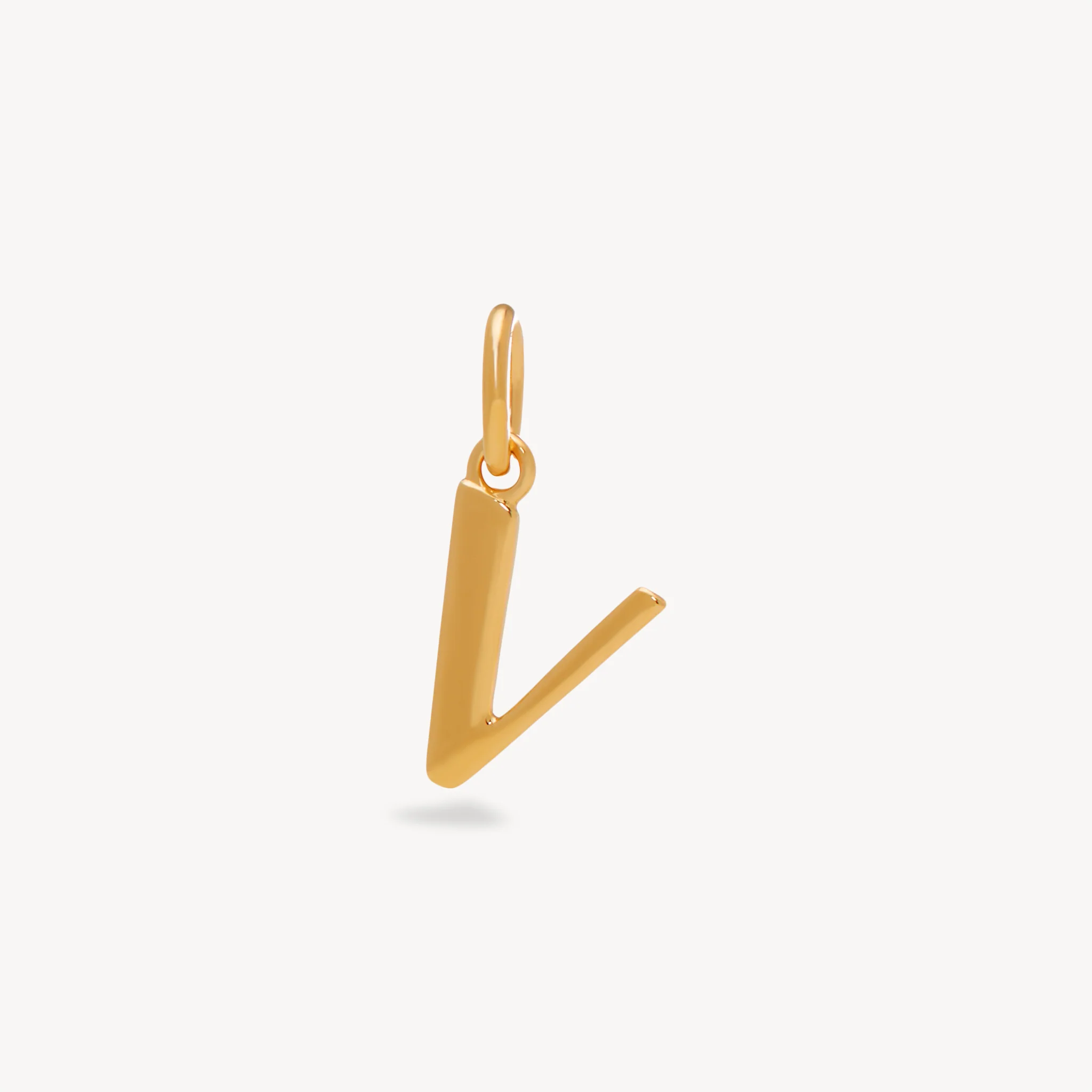 14k Gold Vermeil Letter Charm - Image 25