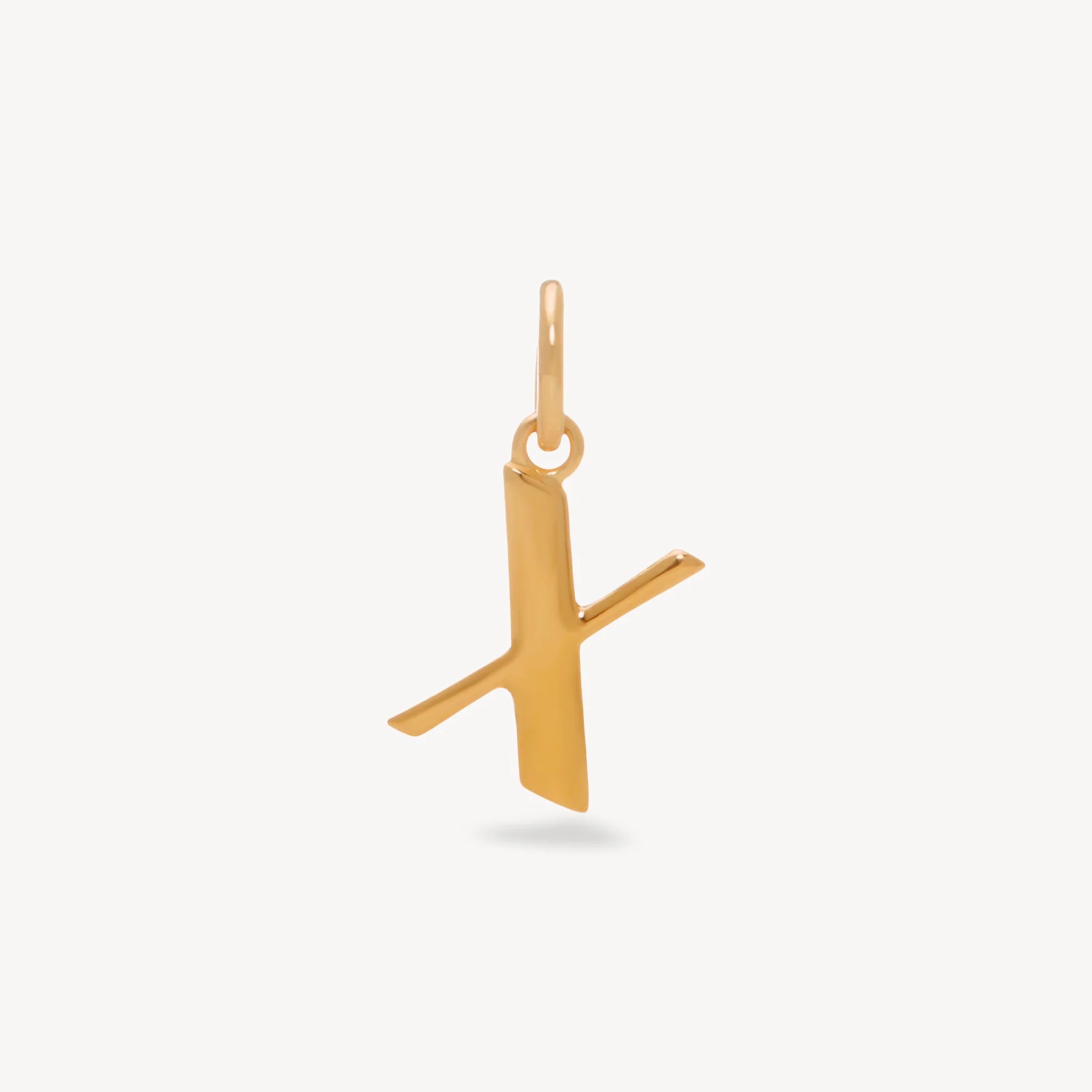 14k Gold Vermeil Letter Charm - Image 27