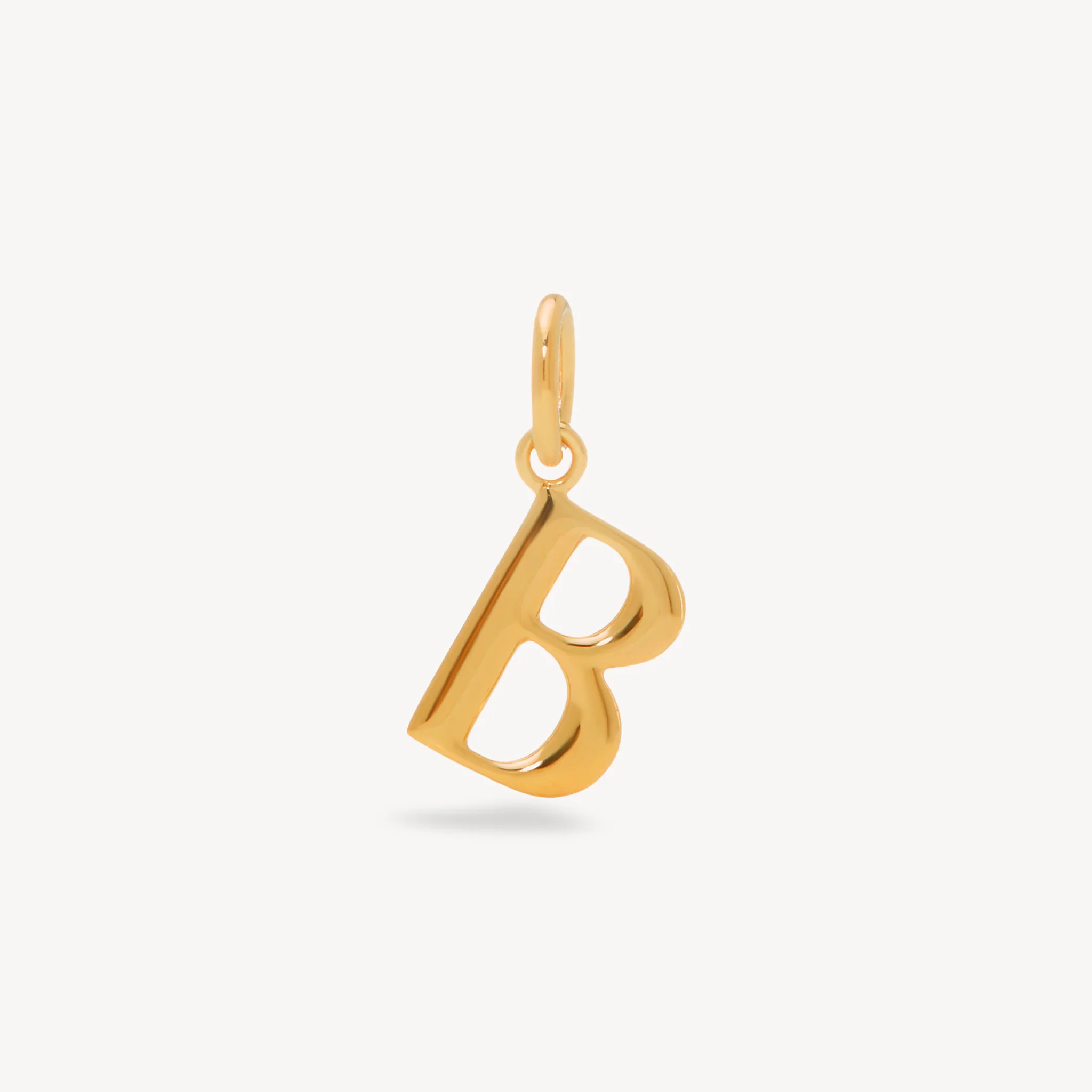 14k Gold Vermeil Letter Charm - Image 5