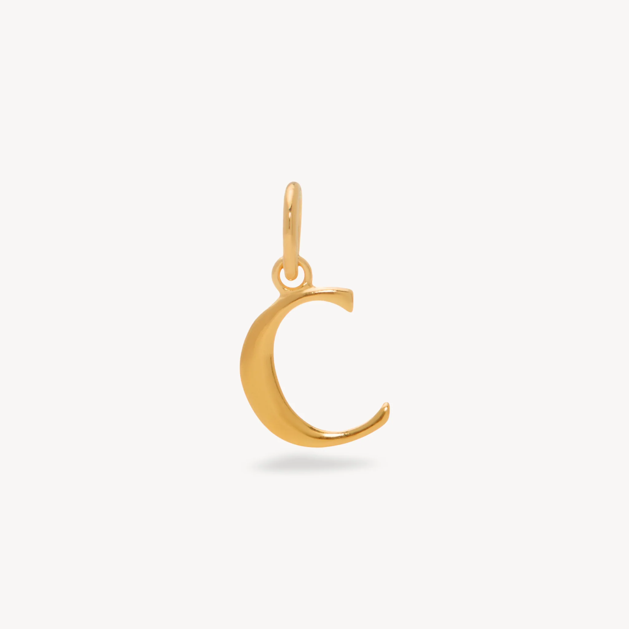 14k Gold Vermeil Letter Charm - Image 6