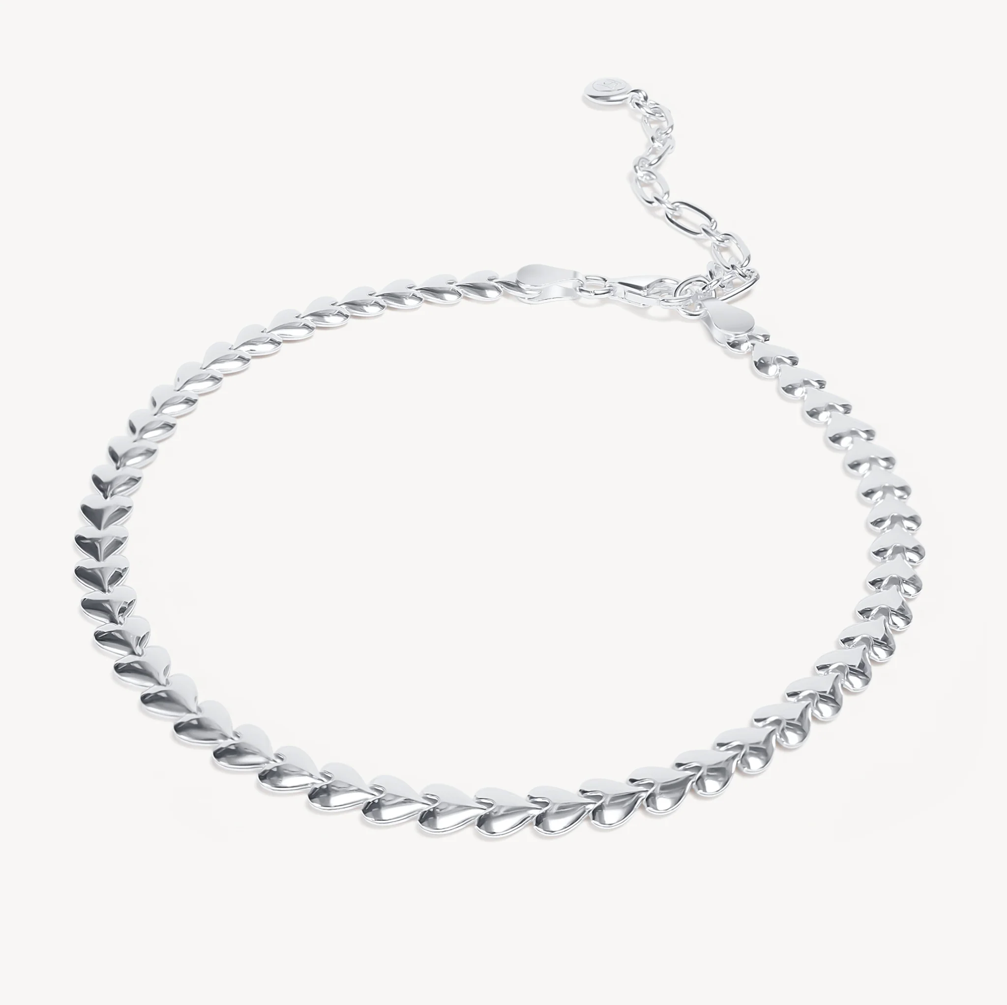 Heart String Chain Anklet - Image 4
