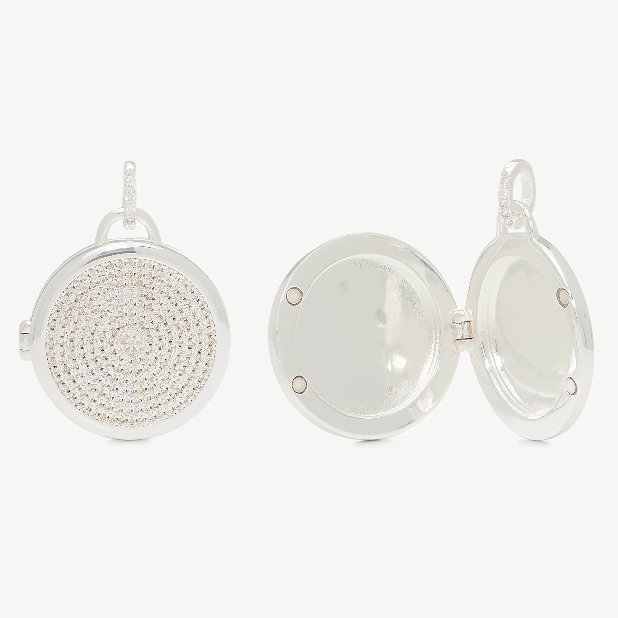 Keepsake Pavé Locket Charm - Image 3