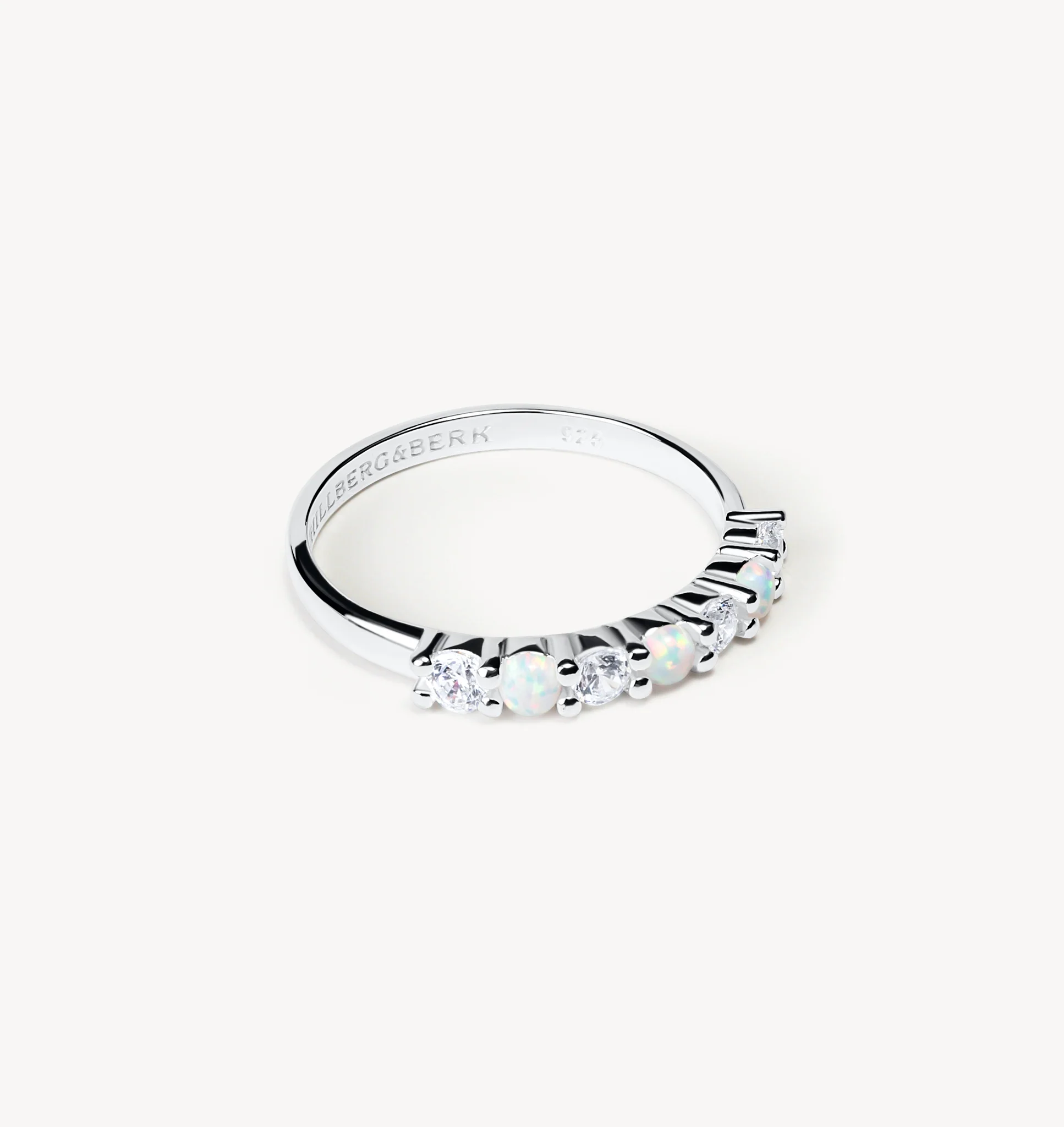 Lineup Opal Stacking Ring - Image 8