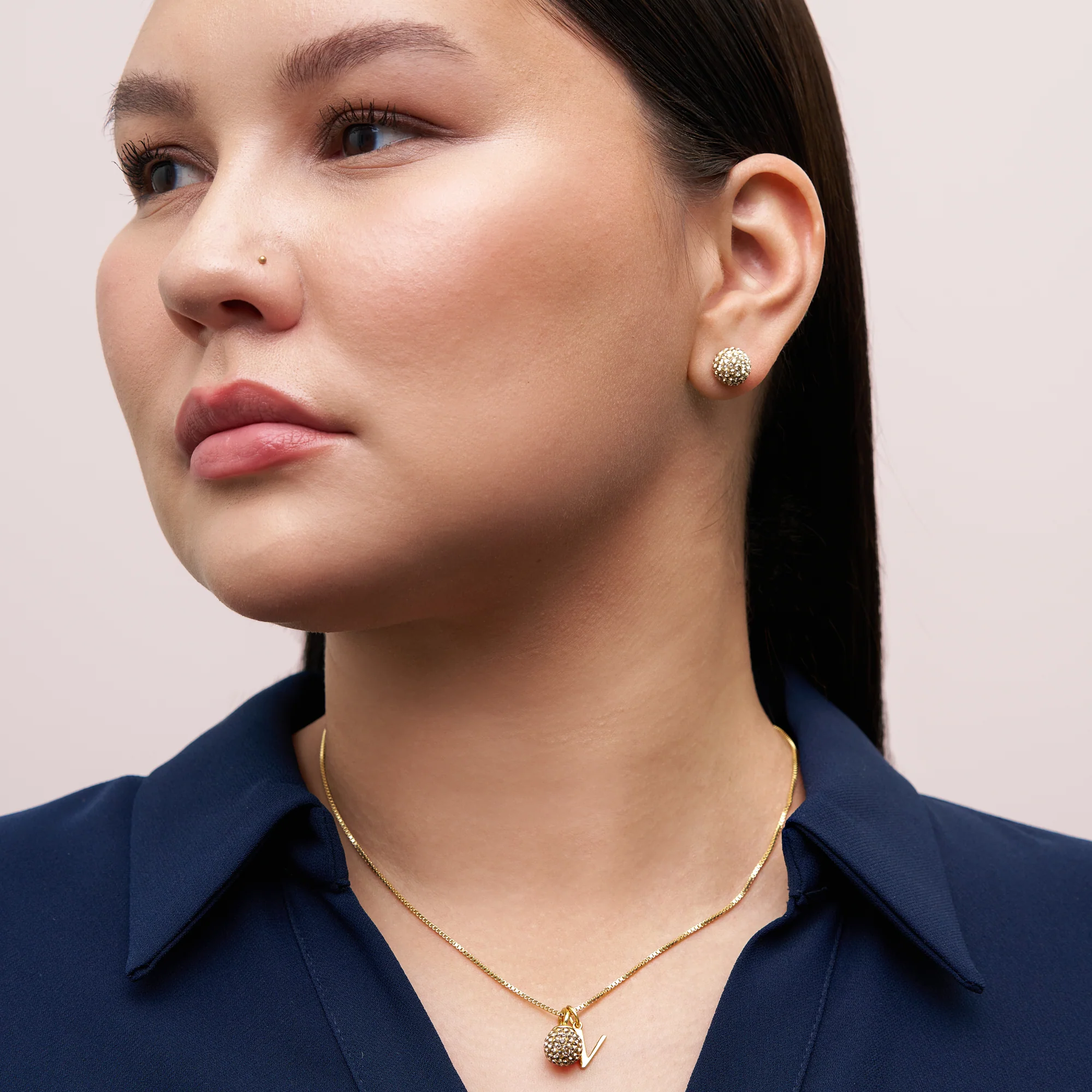 Medium Sparkle Ball™ Stud Earrings - Image 3