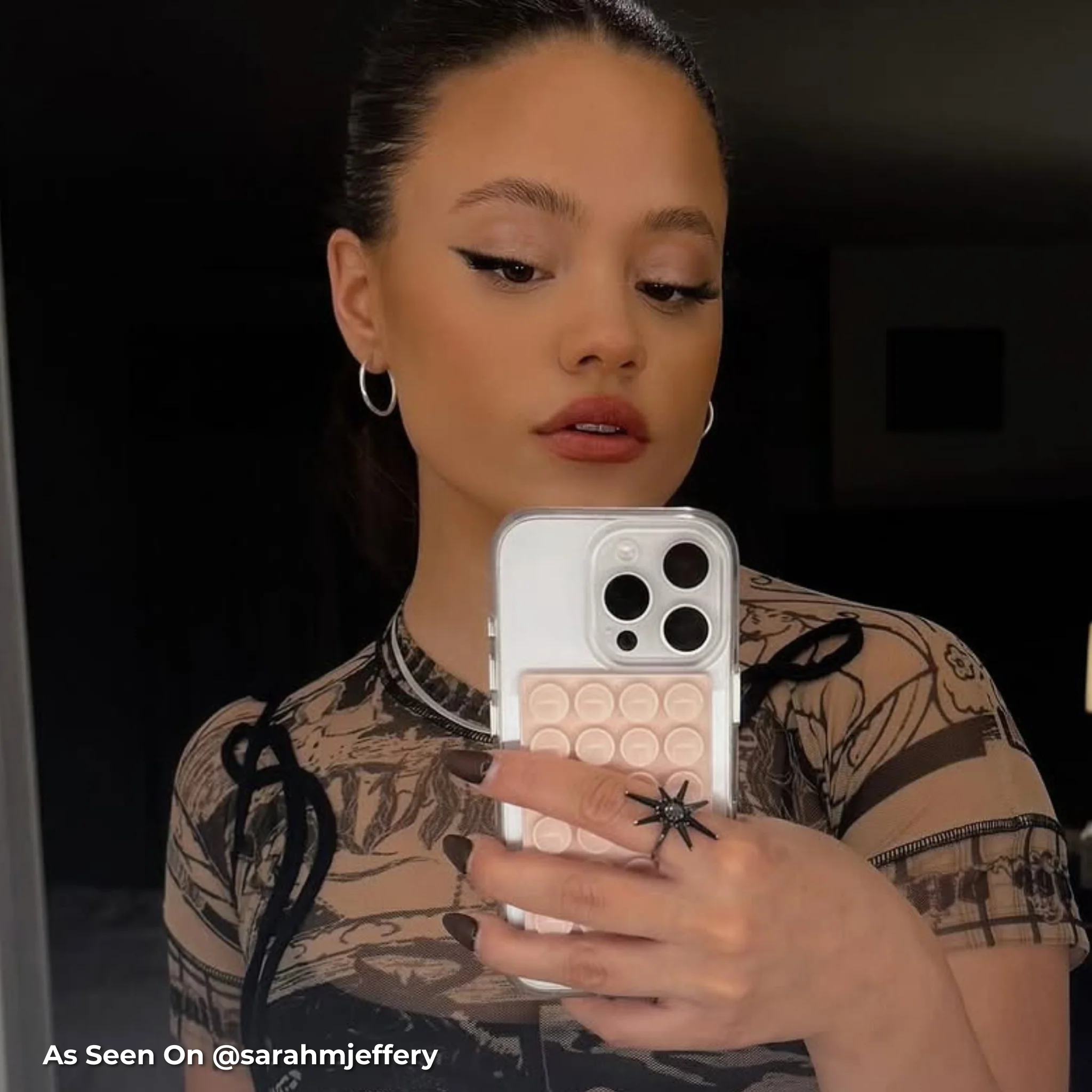 Medium Hoop Earrings - Image 9