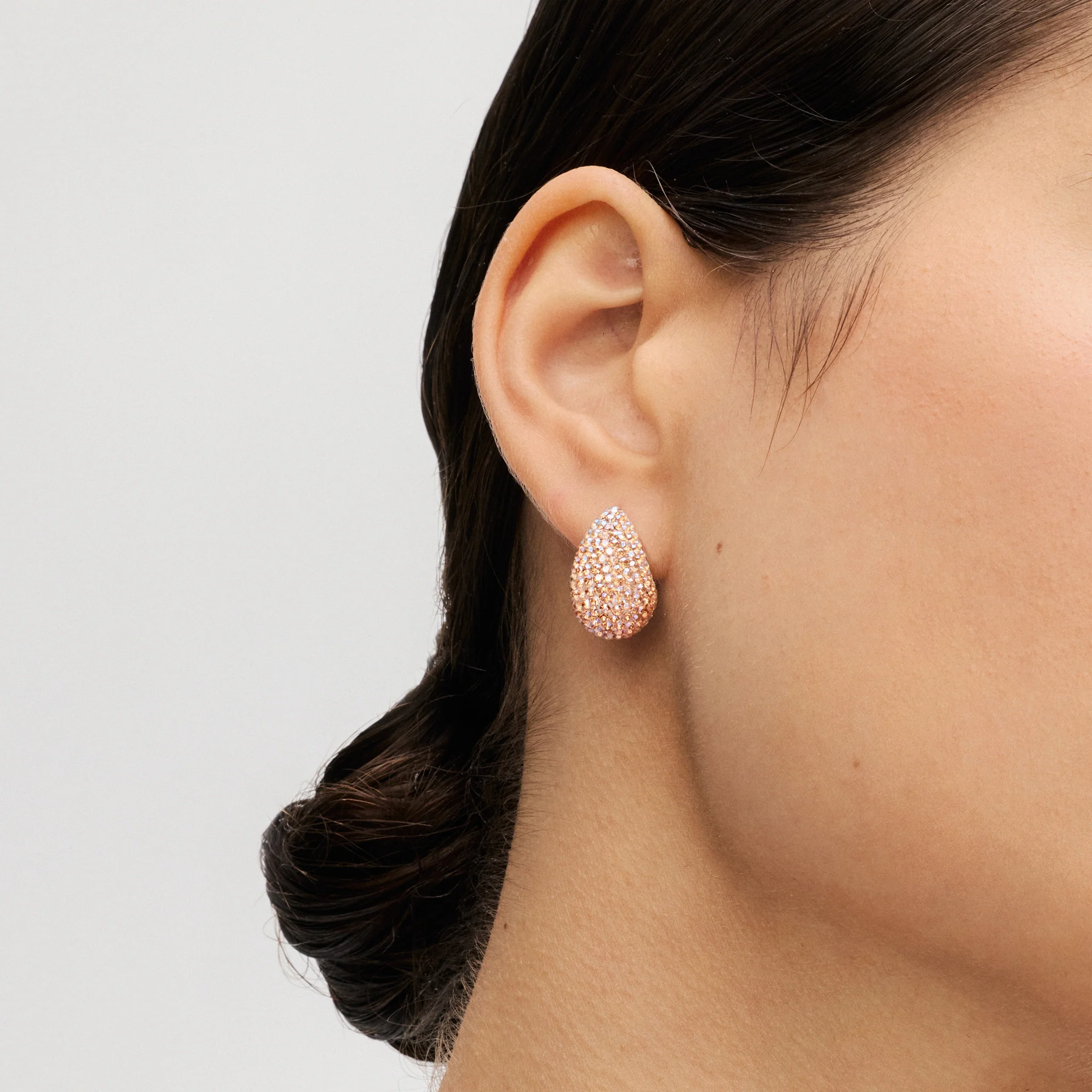 Mini Dream Puff Sparkle Stud Earrings - Image 5