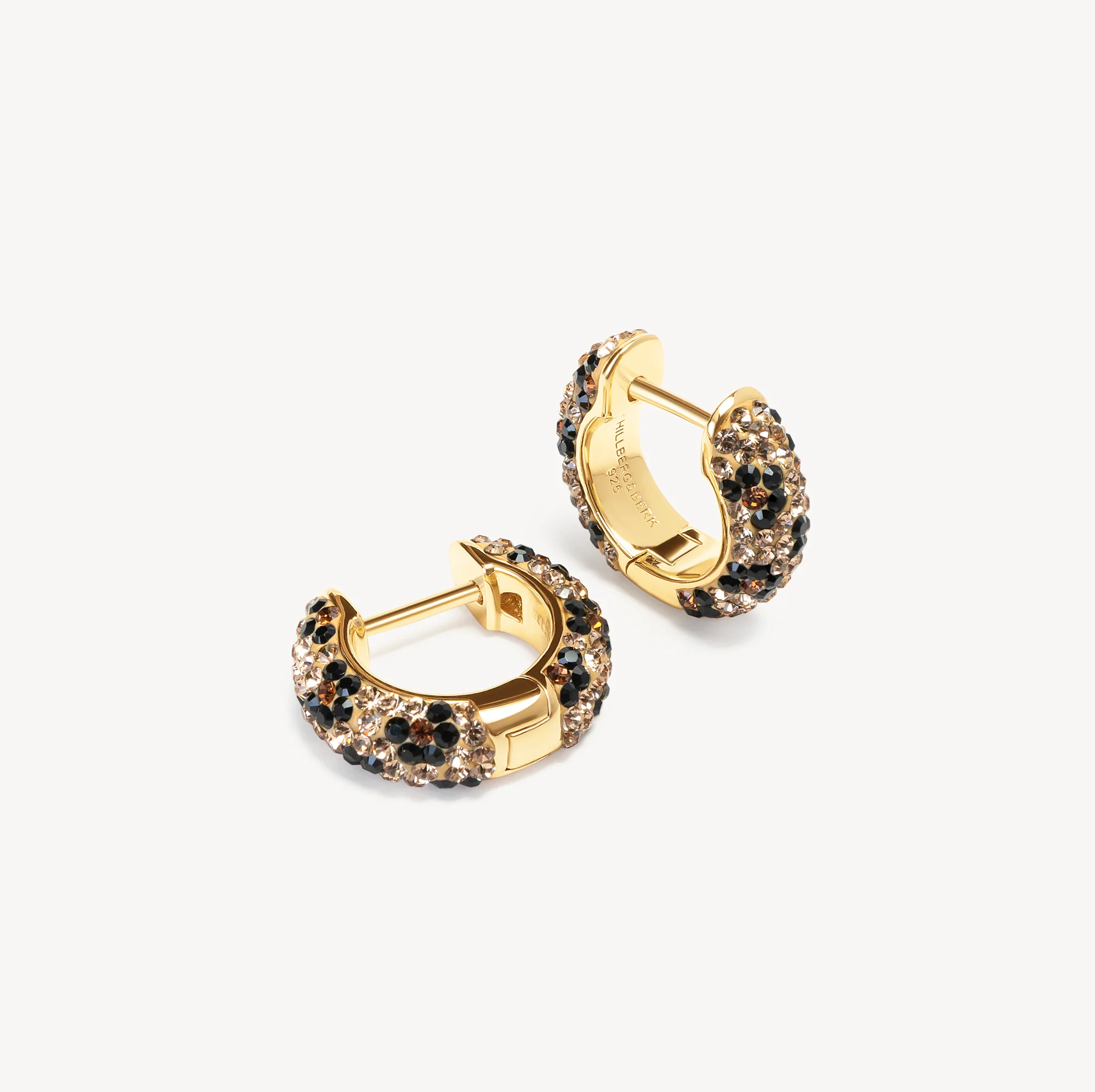 Small Sparkle Hoop Earrings - Image 7