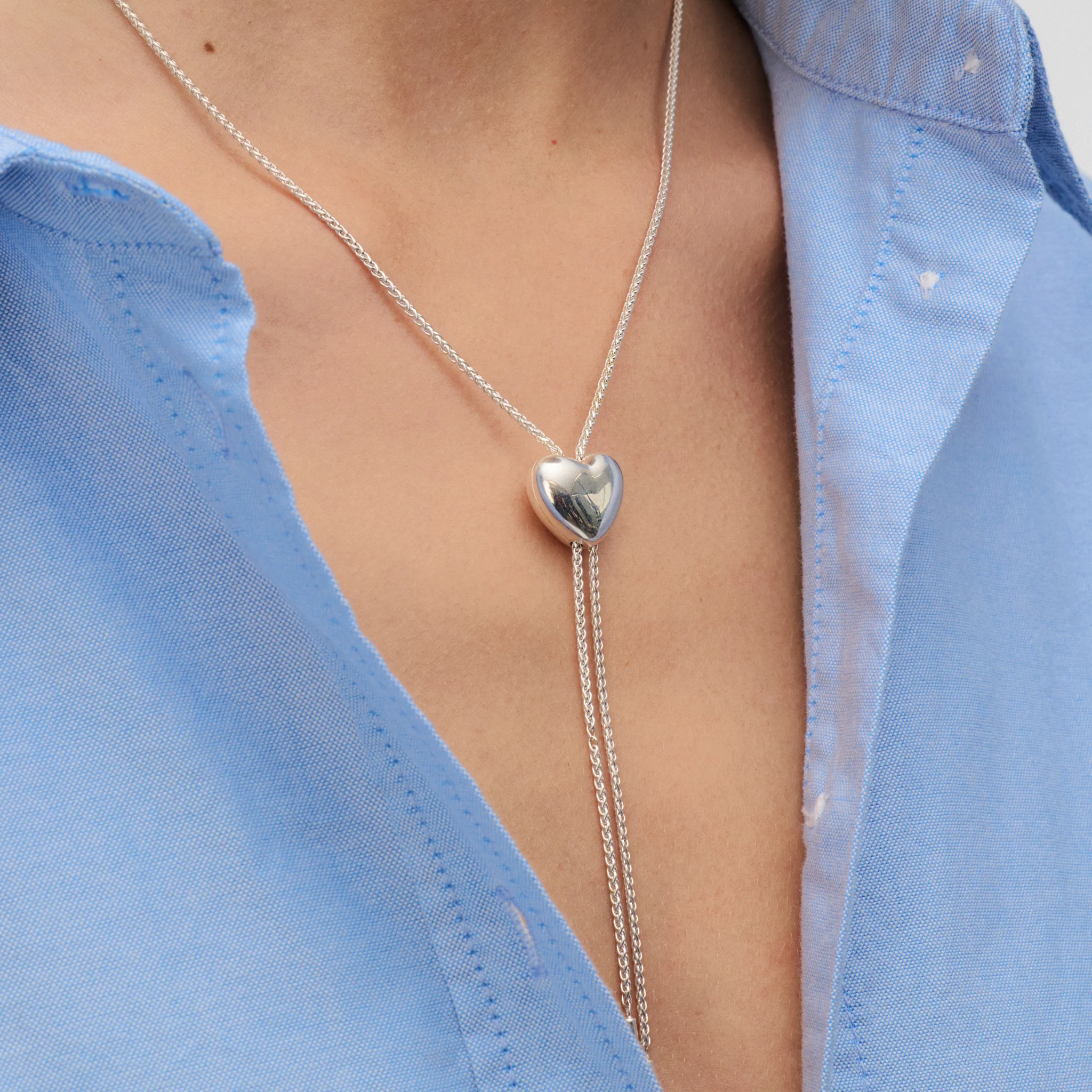 Puffy Heart Bolo Tie - Image 6
