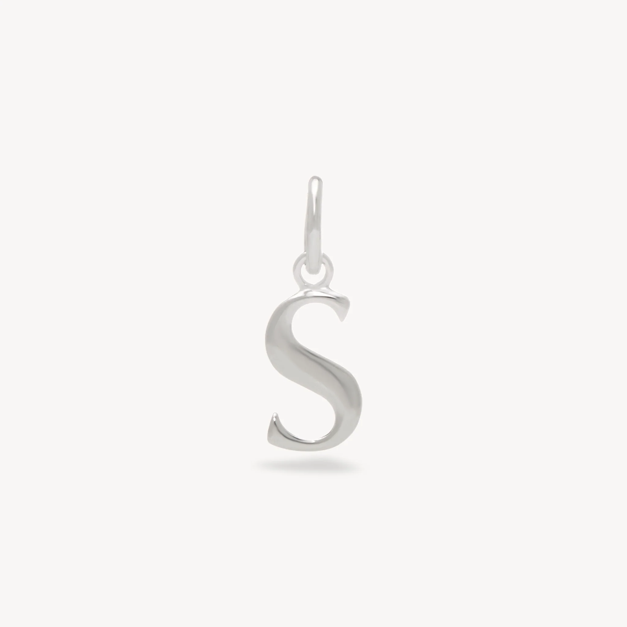 Sterling Silver Letter Charm - Image 23