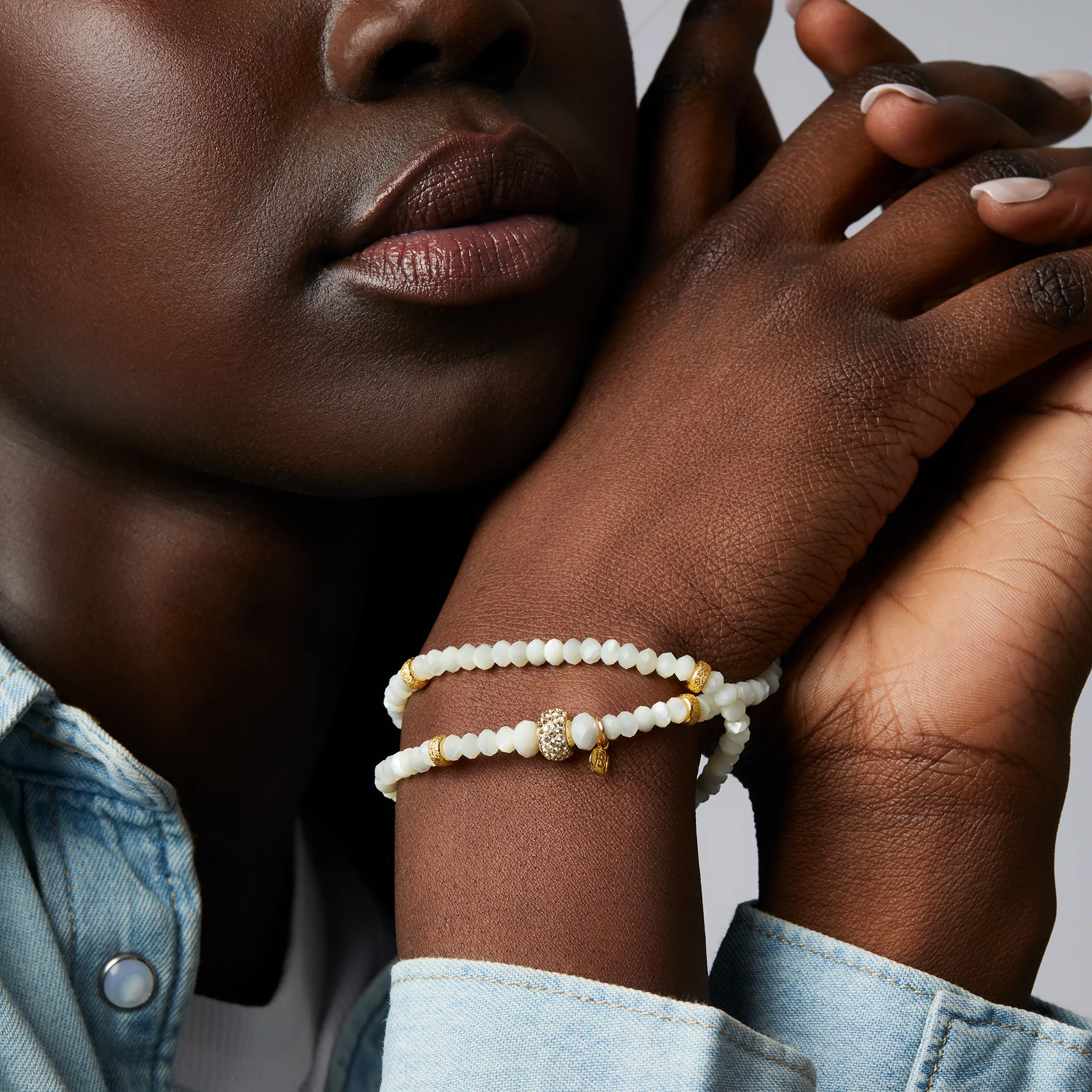 Sparkle Ball™ Double Wrap Bracelet - Image 3