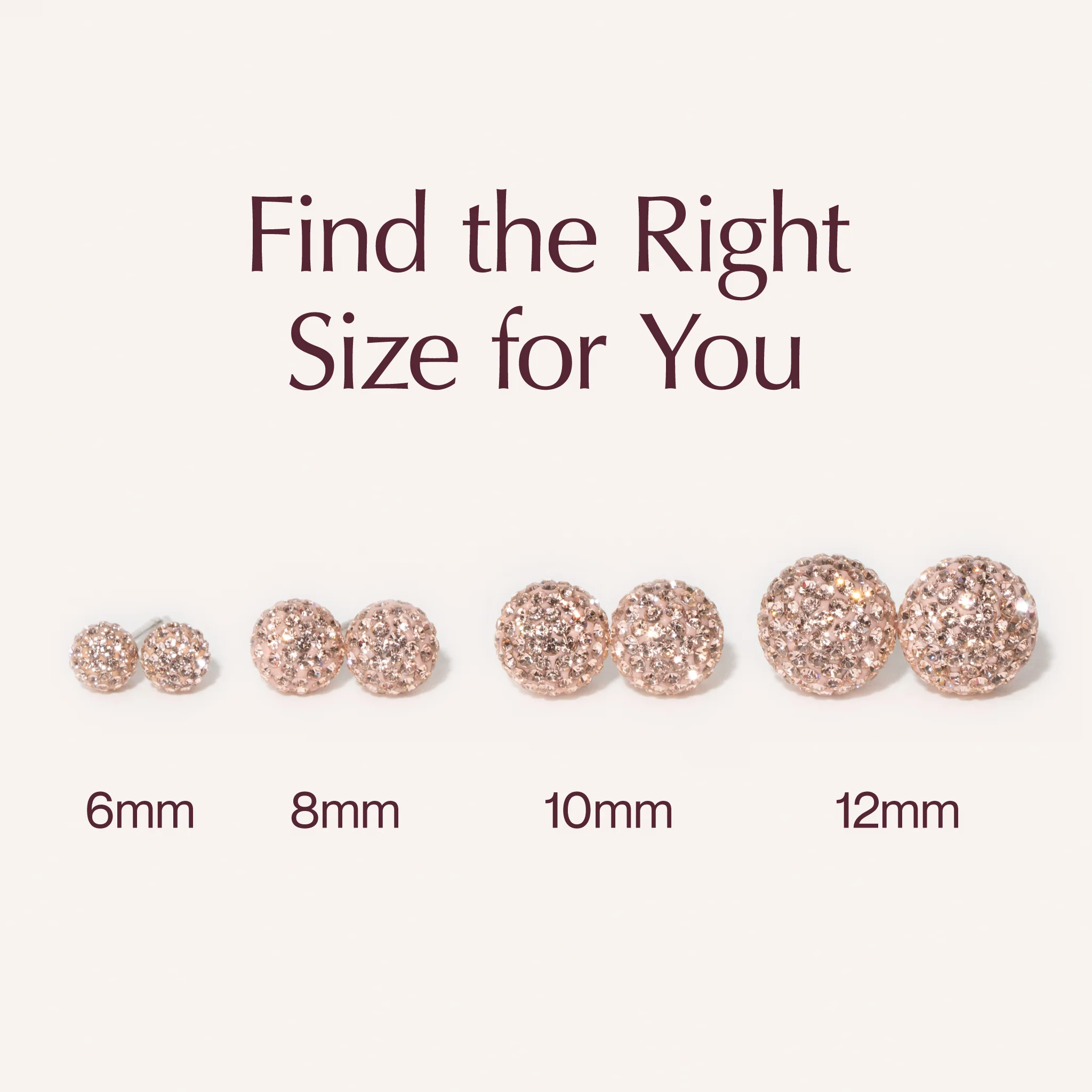 Large Sparkle Ball™ Stud Earrings - Image 10