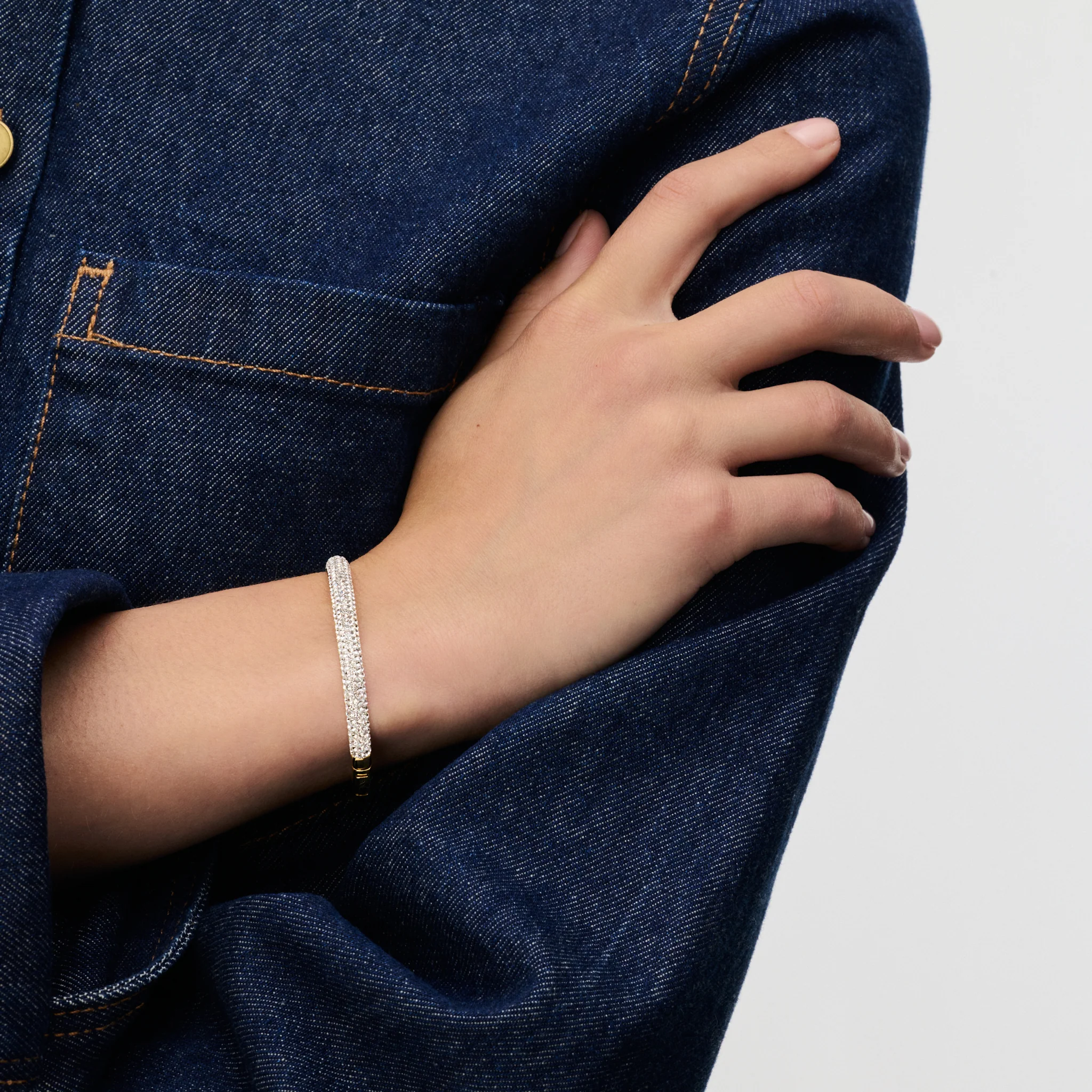 Sparkle Cuff Bracelet - Image 4